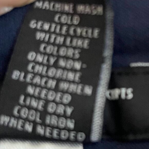 INC International Concepts Crop Capri Pants – Blue, Size 2P - Picture 5 of 8